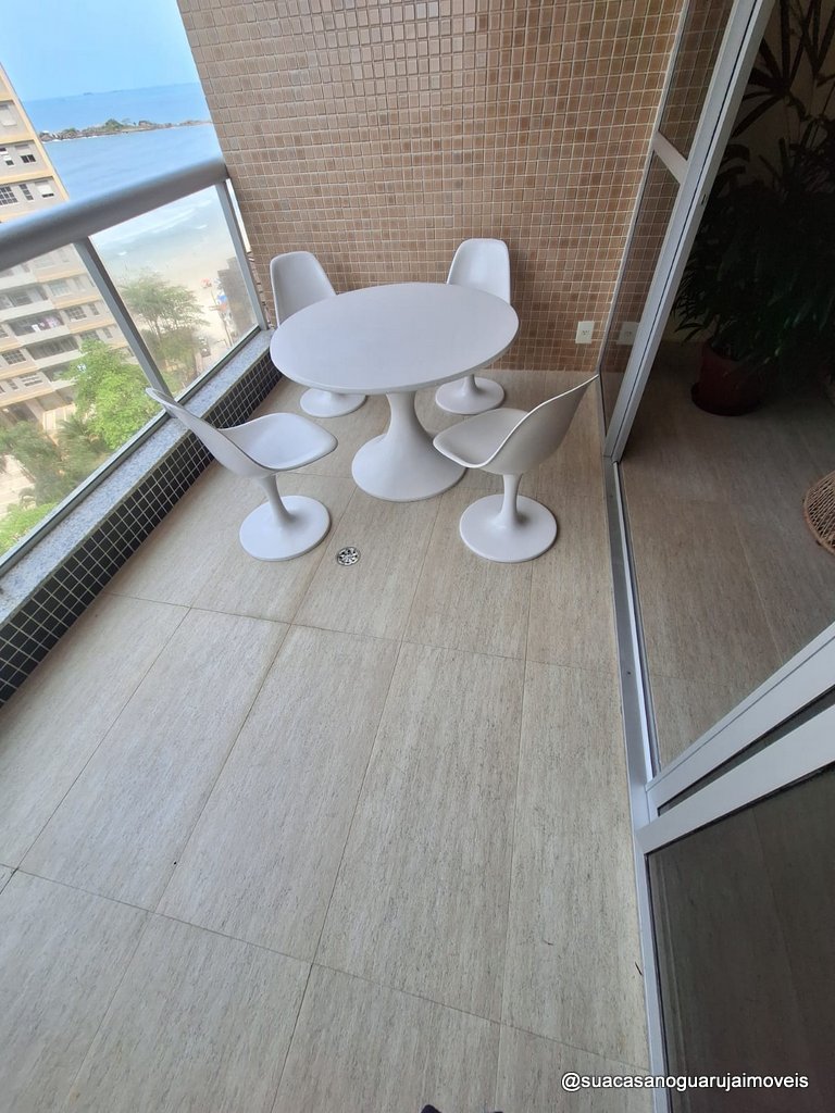 Apartamento à Venda 3 dormitorios  Pitangueiras – Guarujá Vista Mar Condomínio com Lazer Completo APP102021912V