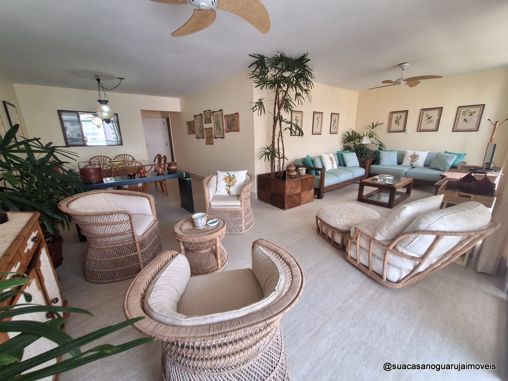 Apartamento à Venda 3 dormitorios  Pitangueiras – Guarujá Vista Mar Condomínio com Lazer Completo APP102021912V