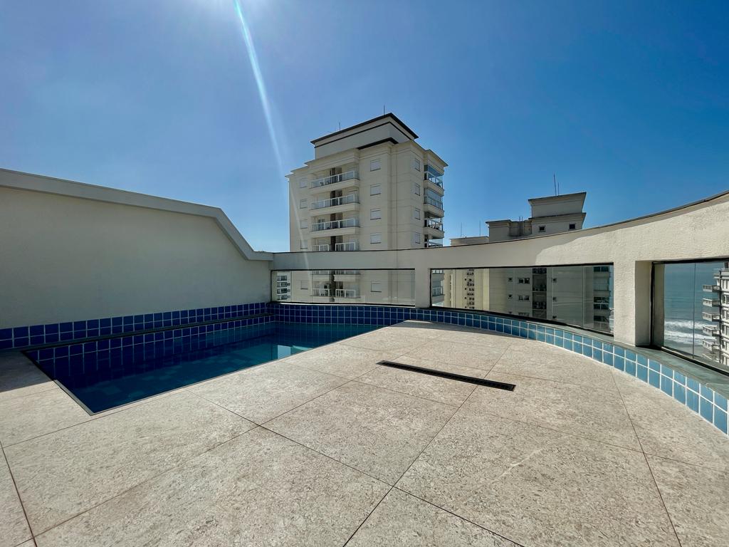 Cobertura à Venda na Praia das Pitangueiras Guarujá - 186m², Piscina Privativa, 100m do Mar cod R3505590