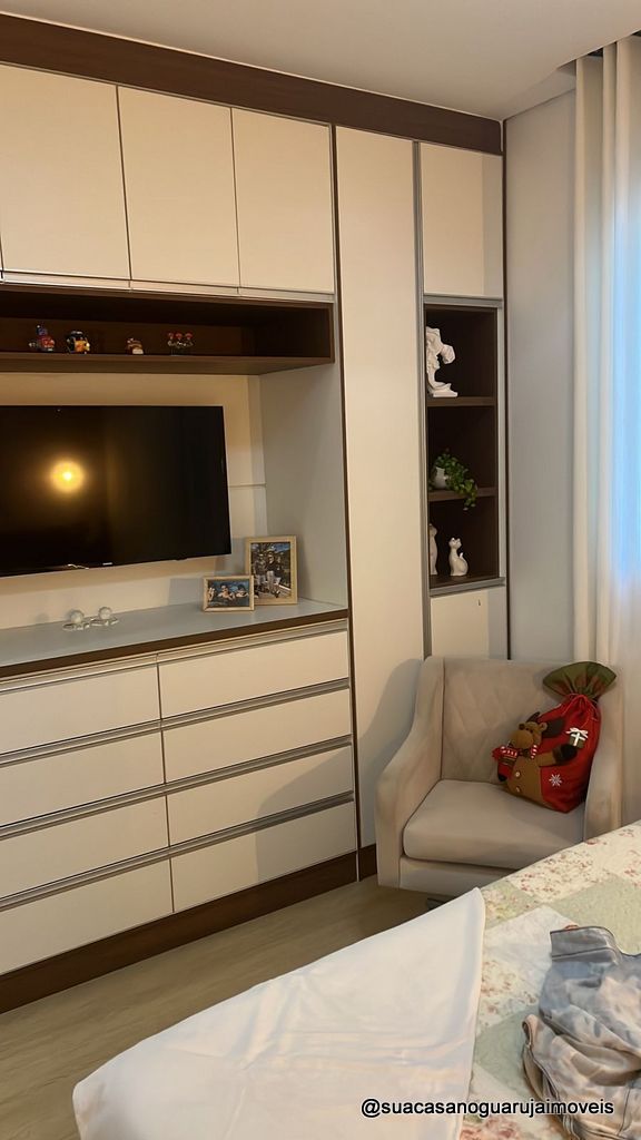 Apartamento à Venda 3 Quartos no Condomínio Twice, Guarujá – Mobiliado, Lazer Completo e 2 Vagas cod R1819425