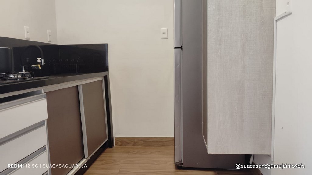 Apartamento Mobiliado à Venda com 1 Dormitório e Sacada na Praia da Enseada – Próximo ao Rufinos, Guarujá cod R4937290