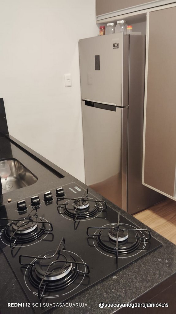 Apartamento Mobiliado à Venda com 1 Dormitório e Sacada na Praia da Enseada – Próximo ao Rufinos, Guarujá cod R4937290