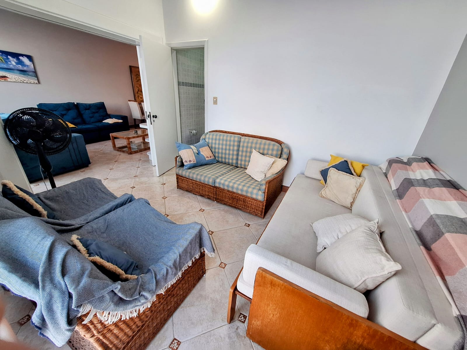 Apartamento Reformado com Vista Mar 2 dormitorios 2 suites 80m² Pitangueiras guaruja cod R5437629