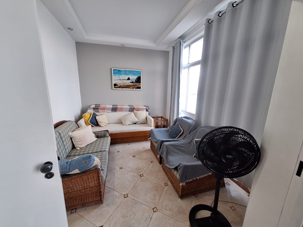 Apartamento Reformado com Vista Mar 2 dormitorios 2 suites 80m² Pitangueiras guaruja cod R5437629