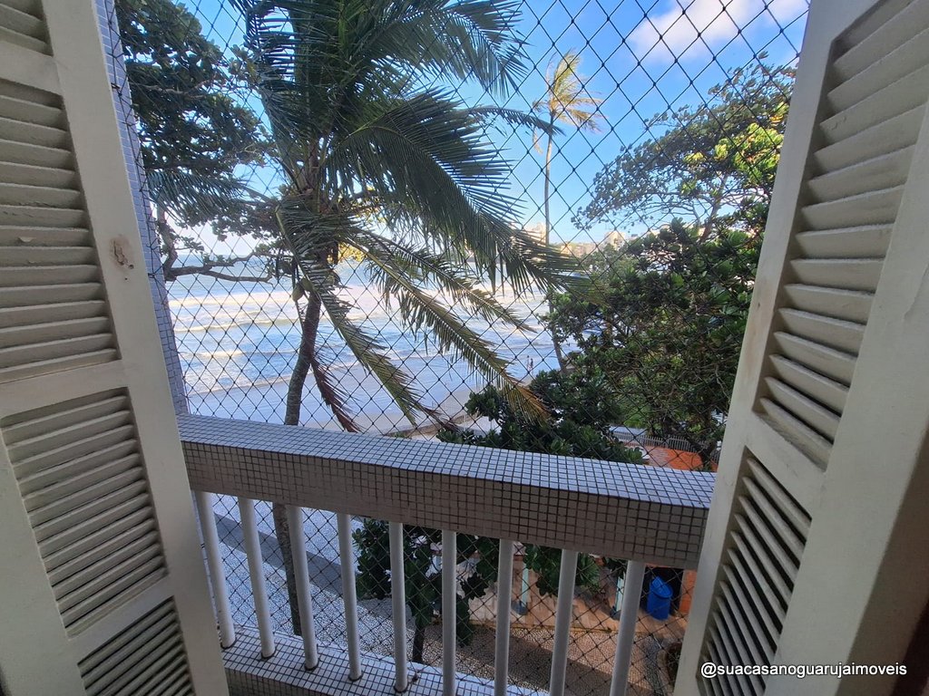 Apartamento Reformado com Vista Mar 3 dormitorios 1 suite Pitangueiras guaruja cod R54376291