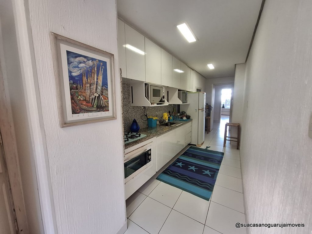 Apartamento Reformado com Vista Mar 3 dormitorios 1 suite Pitangueiras guaruja cod R54376291