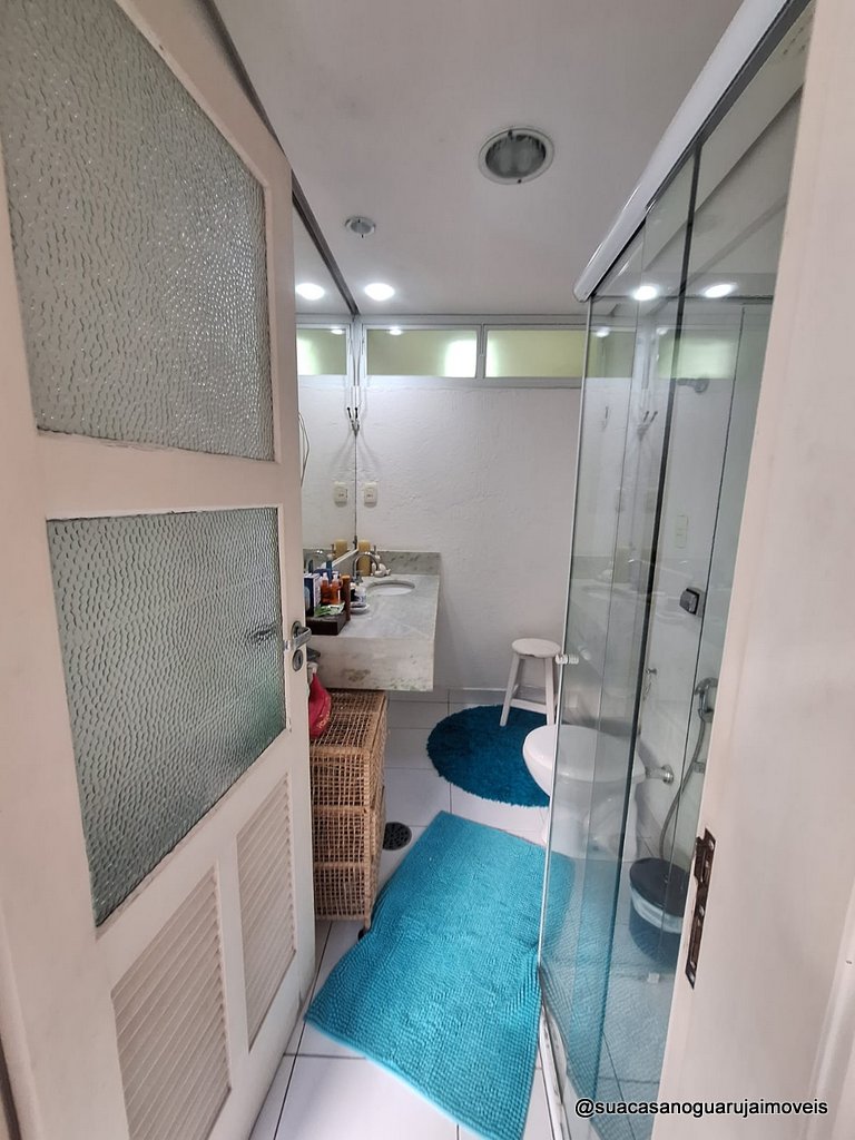 Apartamento Reformado com Vista Mar 3 dormitorios 1 suite Pitangueiras guaruja cod R54376291