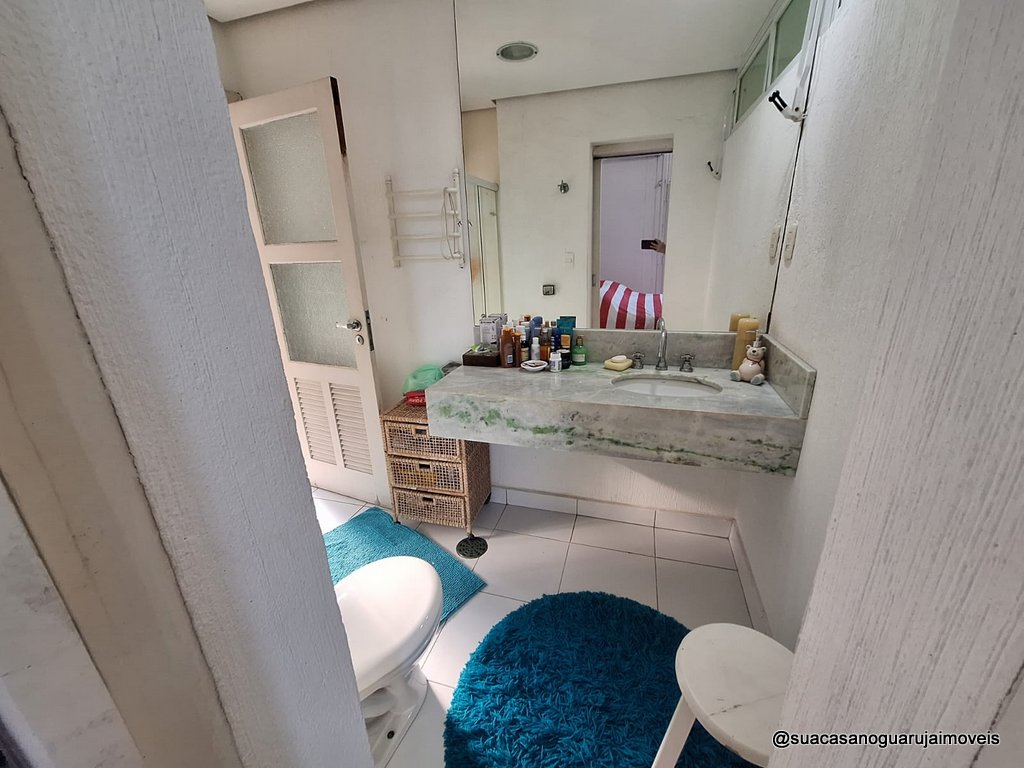 Apartamento Reformado com Vista Mar 3 dormitorios 1 suite Pitangueiras guaruja cod R54376291