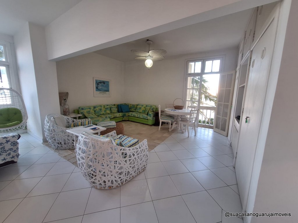 Apartamento Reformado com Vista Mar 3 dormitorios 1 suite Pitangueiras guaruja cod R54376291