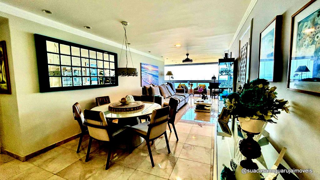 Apartamento 4 dormitórios  4 suites venda 180 m² por R$ 1.500.000,00 - Sorocotuba - Guarujá/SP AP02831