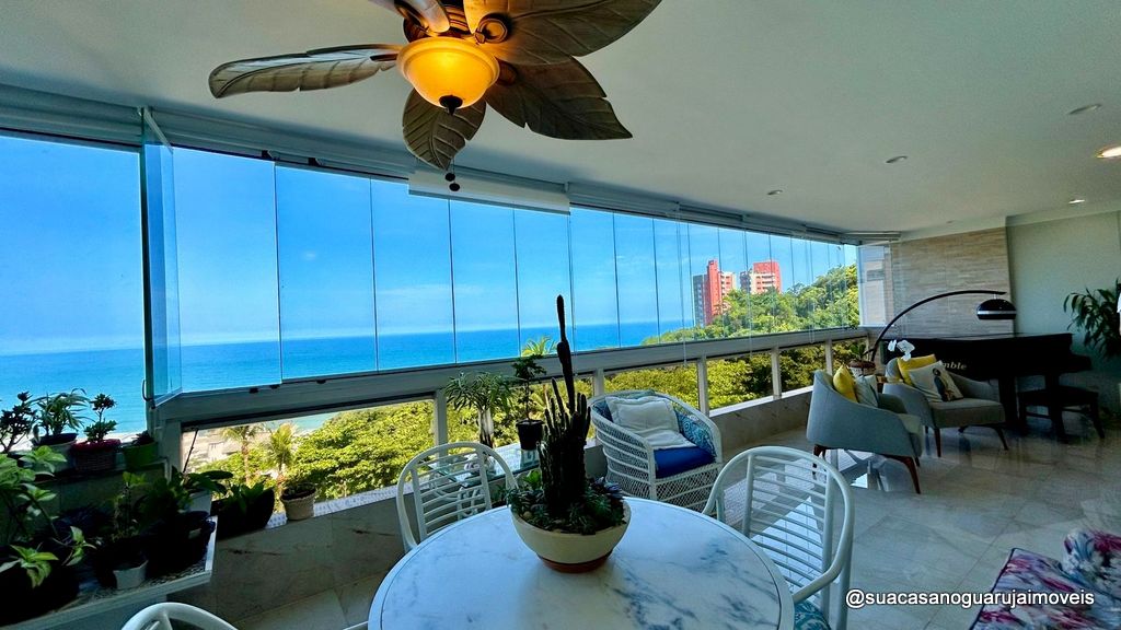 Apartamento 4 dormitórios  4 suites venda 180 m² por R$ 1.500.000,00 - Sorocotuba - Guarujá/SP AP02831