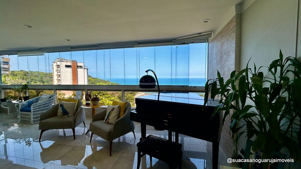 Apartamento 4 dormitórios  4 suites venda 180 m² por R$ 1.500.000,00 - Sorocotuba - Guarujá/SP AP02831