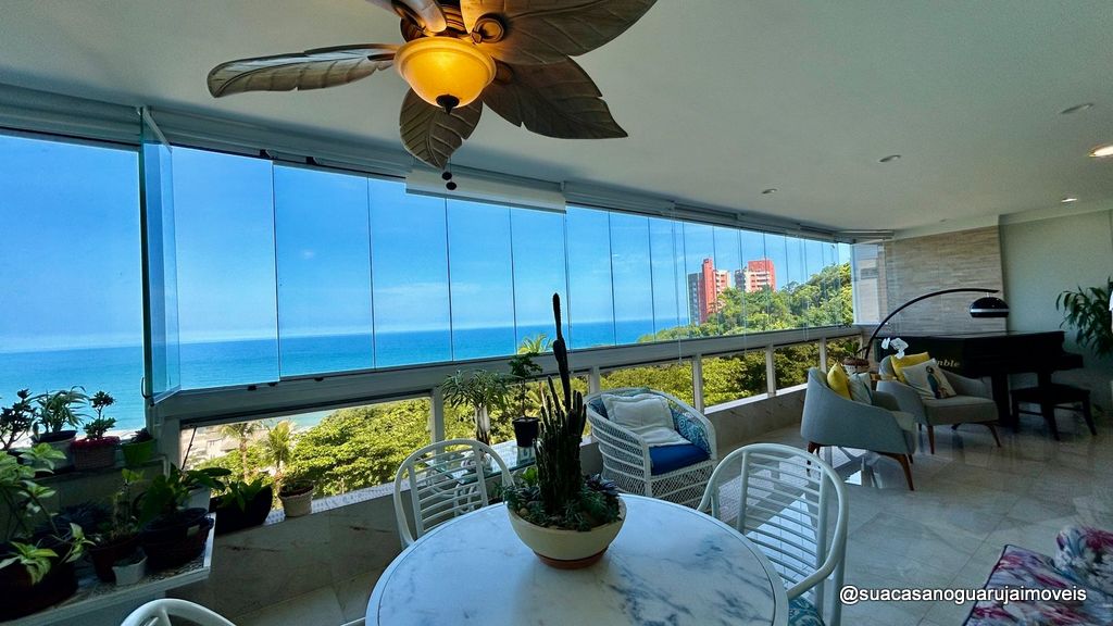 Apartamento 4 dormitórios  4 suites venda 180 m² por R$ 1.500.000,00 - Sorocotuba - Guarujá/SP AP02831