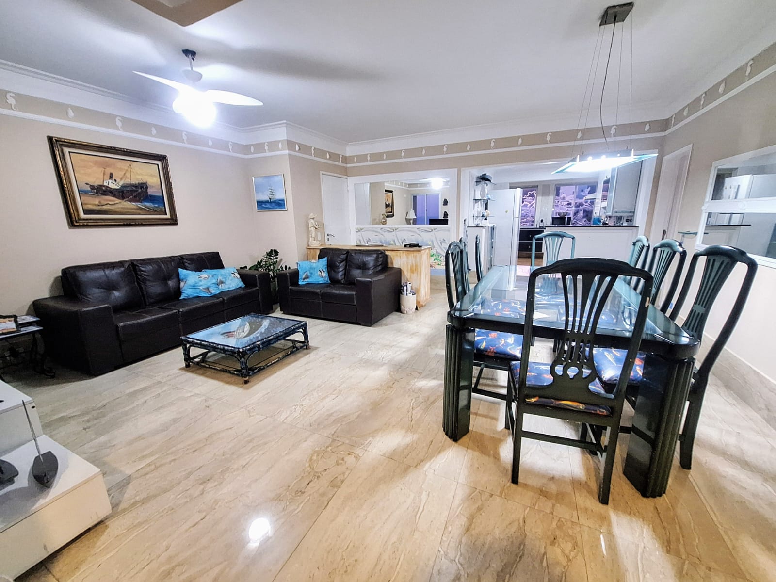 Apartamento Reformado com Vista Total Mar 3 dormitórios - Pitangueiras