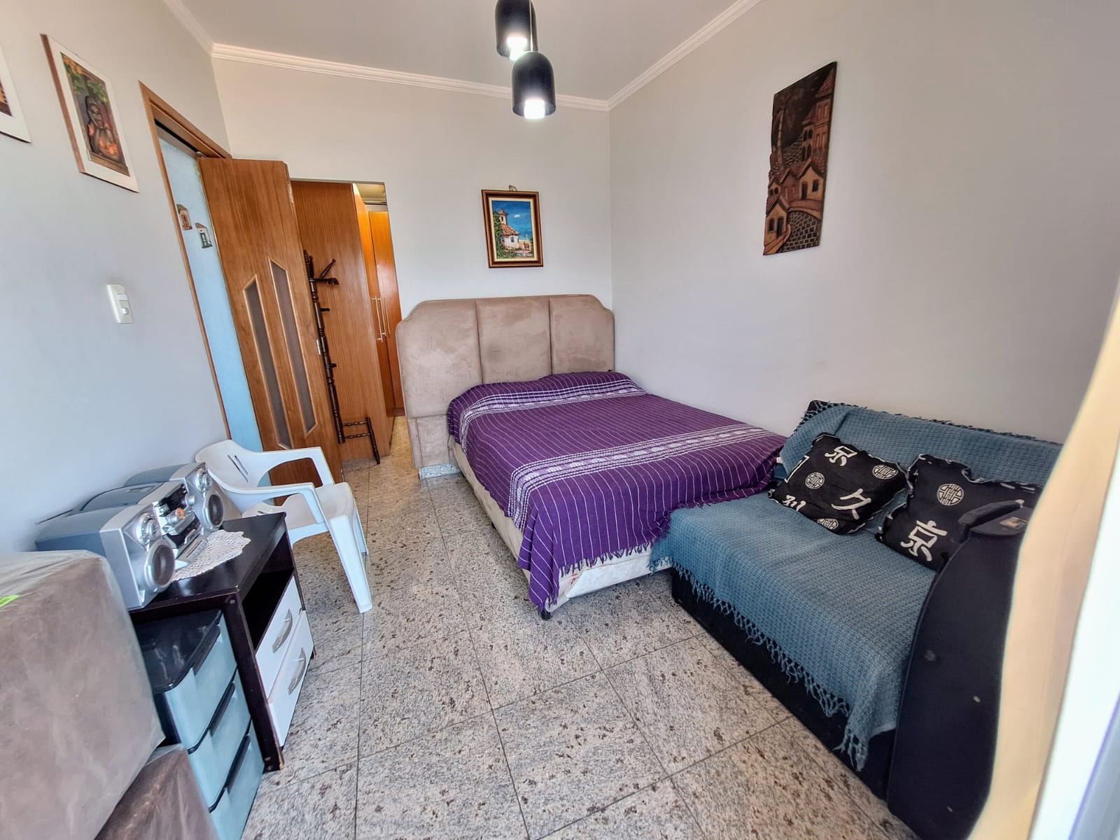 Apartamento Vista Total Mar com 2 dormitórios 1 suite  90m² Pitangueiras  - Guarujá R2304389