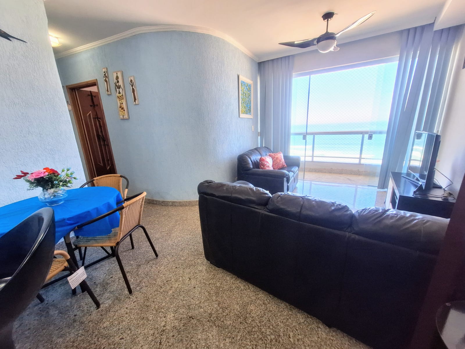 Apartamento Vista Total Mar com 2 dormitórios 1 suite  90m² Pitangueiras  - Guarujá R2304389