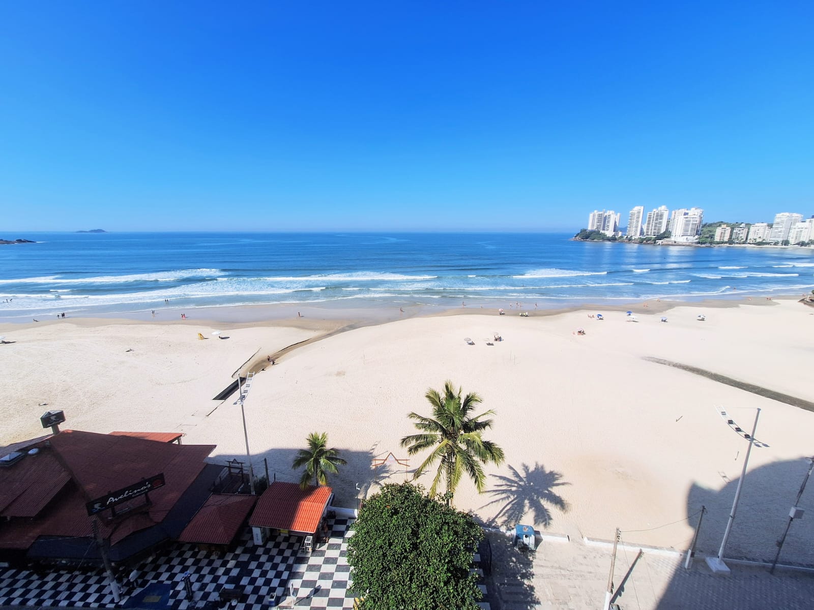 Apartamento Vista Total Mar com 2 dormitórios 1 suite  90m² Pitangueiras  - Guarujá R2304389
