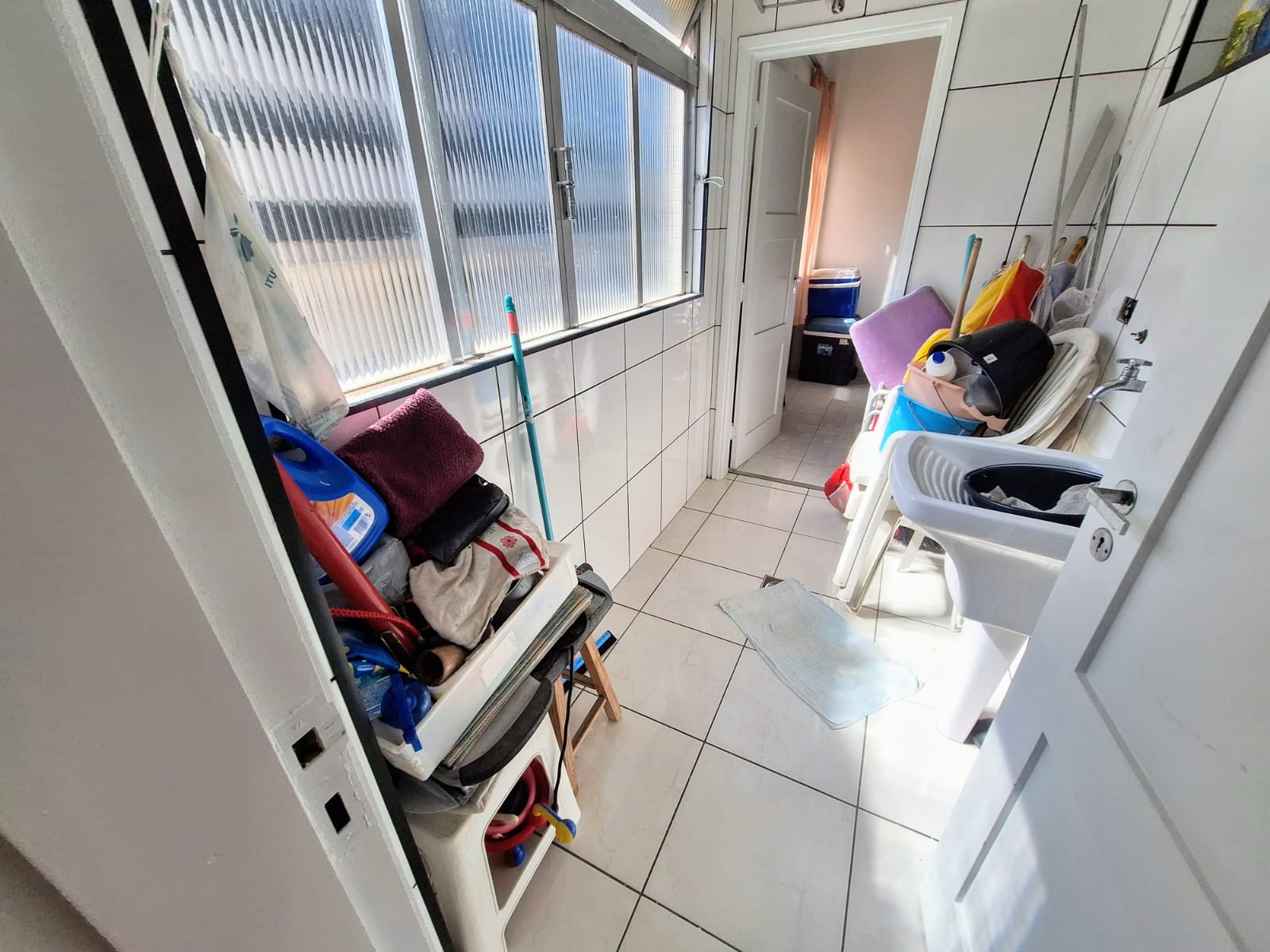 Apartamento vista lateral mar 3 dormitórios  1 vaga Astúrias - Guarujá R3307241