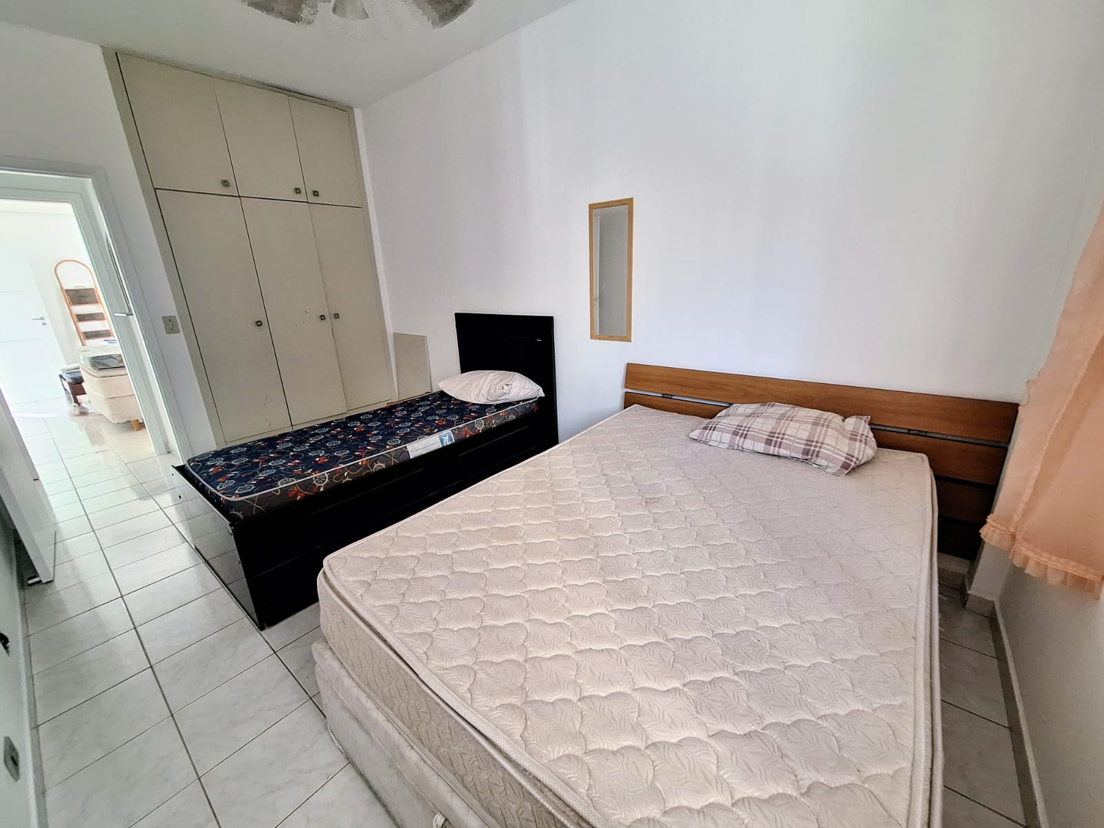 Apartamento vista lateral mar 3 dormitórios  1 vaga Astúrias - Guarujá R3307241