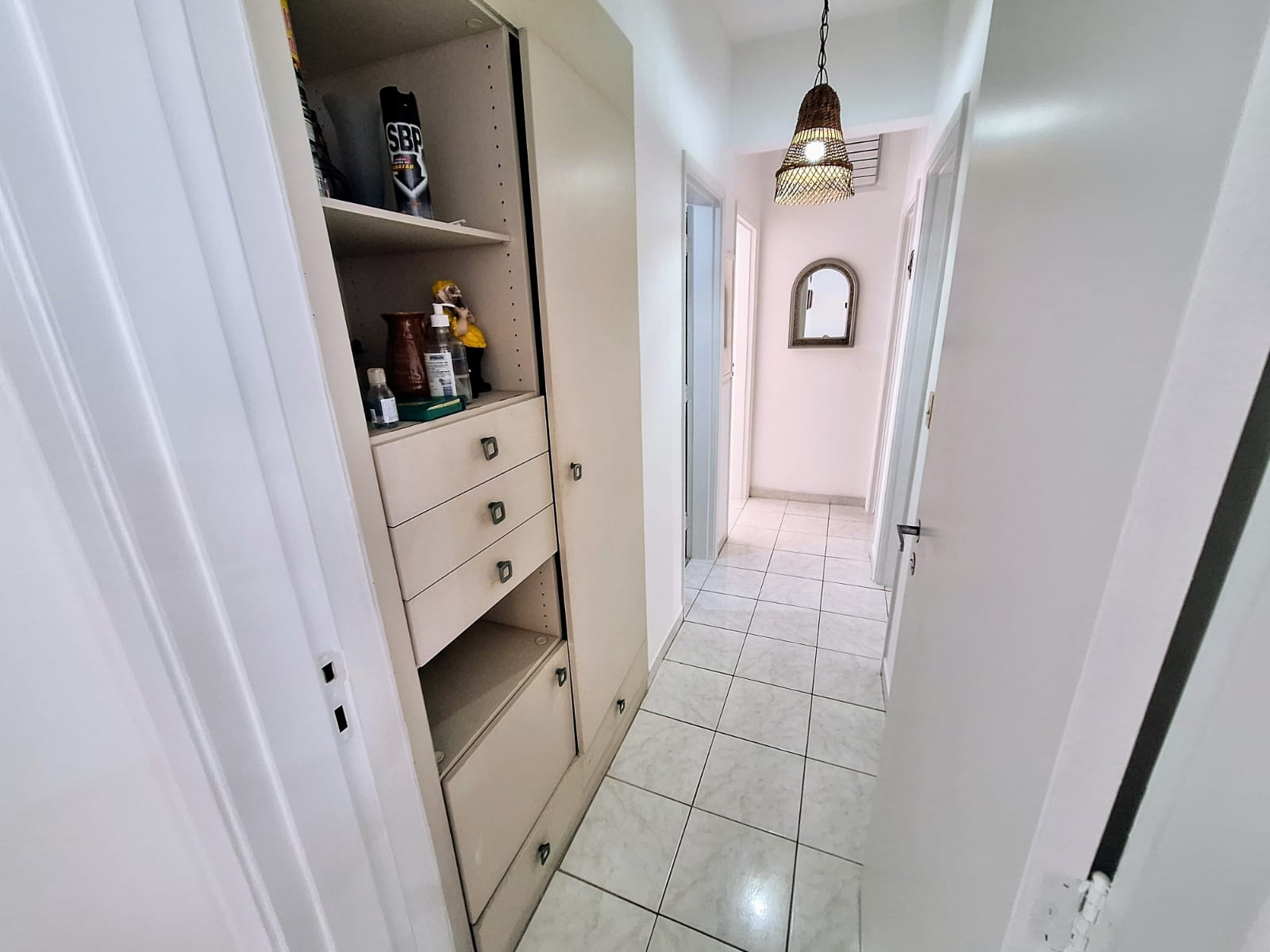 Apartamento vista lateral mar 3 dormitórios  1 vaga Astúrias - Guarujá R3307241