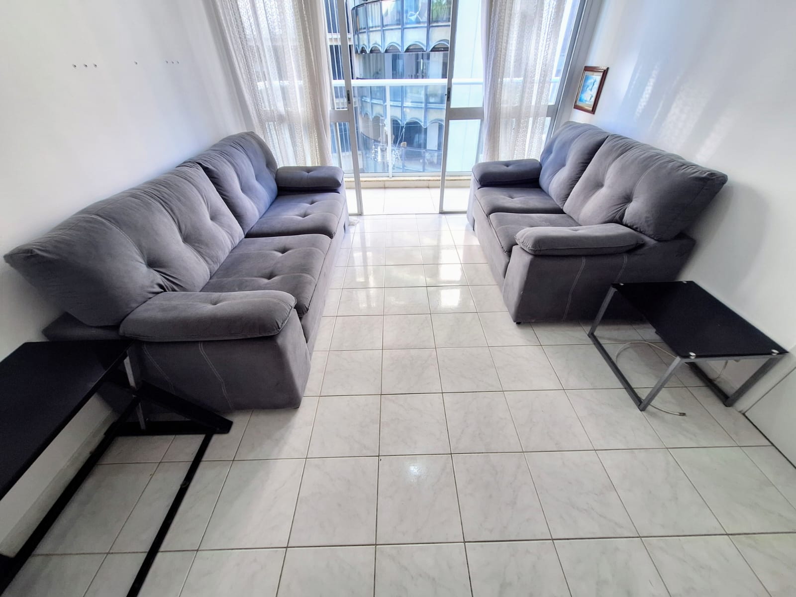Apartamento vista lateral mar 3 dormitórios  1 vaga Astúrias - Guarujá R3307241