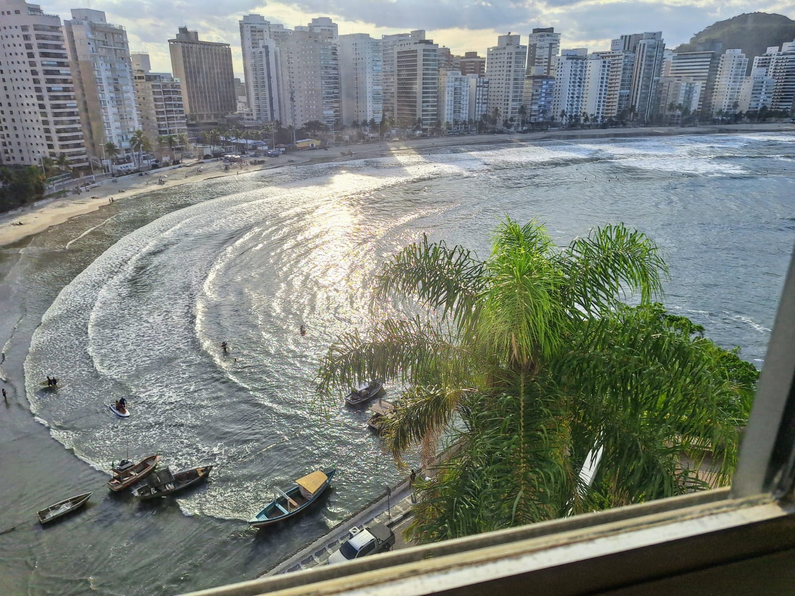 Apartamento Vista Mar 3 dormitórios sendo 1 suíte Astúrias - Guarujá SP