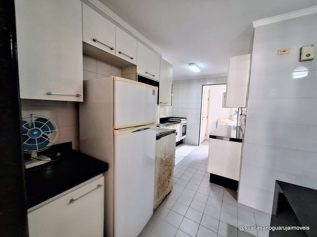 Apartamento 3 dormitorios 1 suite 2 vagas 112 m²  na Barra Funda – Pitangueiras, Guarujá R141572