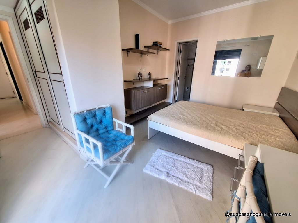 Apartamento 3 dormitorios 1 suite 2 vagas 112 m²  na Barra Funda – Pitangueiras, Guarujá R141572