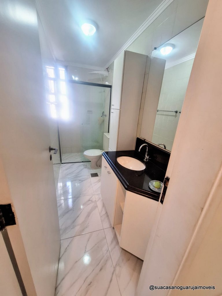 Apartamento 3 dormitorios 1 suite 2 vagas 112 m²  na Barra Funda – Pitangueiras, Guarujá R141572