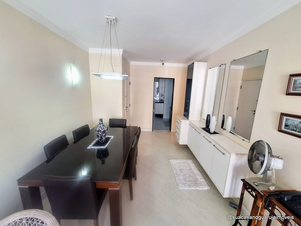 Apartamento 3 dormitorios 1 suite 2 vagas 112 m²  na Barra Funda – Pitangueiras, Guarujá R141572