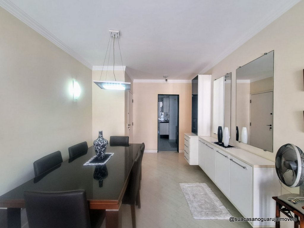Apartamento 3 dormitorios 1 suite 2 vagas 112 m²  na Barra Funda – Pitangueiras, Guarujá R141572