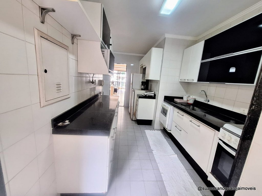 Apartamento 3 dormitorios 1 suite 2 vagas 112 m²  na Barra Funda – Pitangueiras, Guarujá R141572