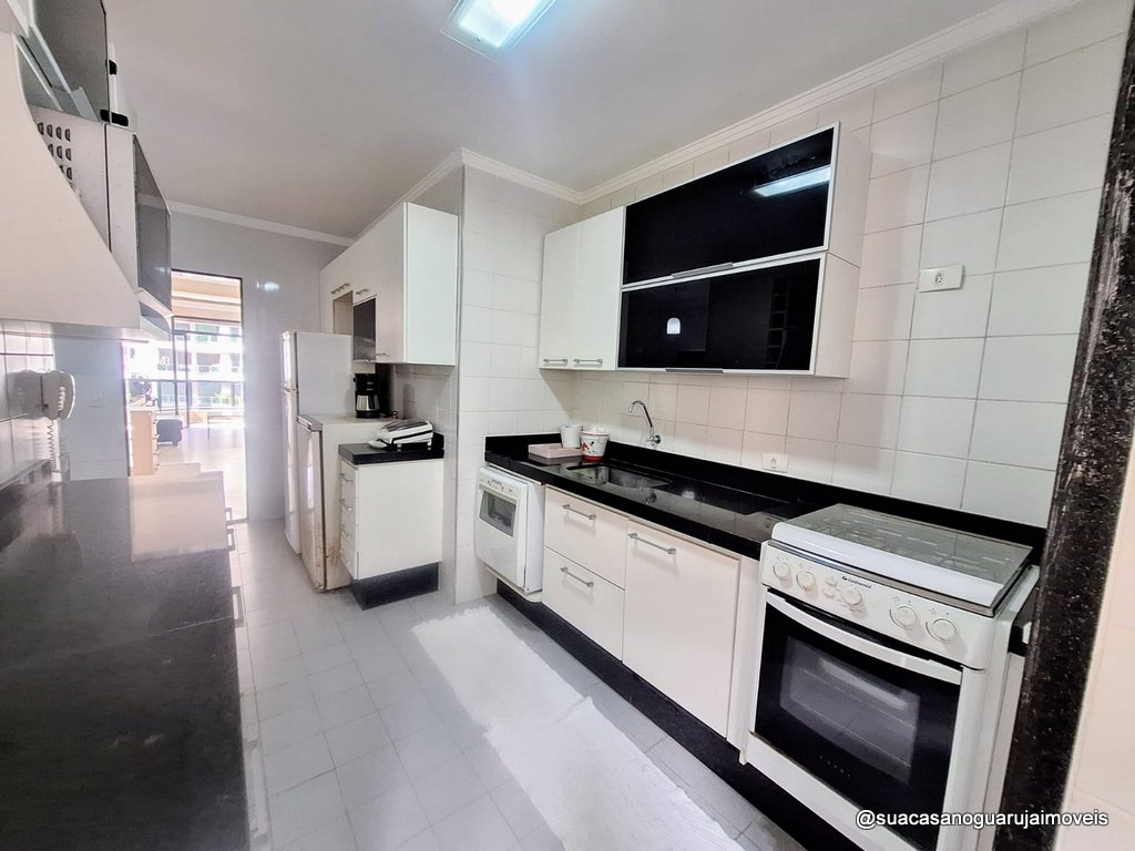 Apartamento 3 dormitorios 1 suite 2 vagas 112 m²  na Barra Funda – Pitangueiras, Guarujá R141572