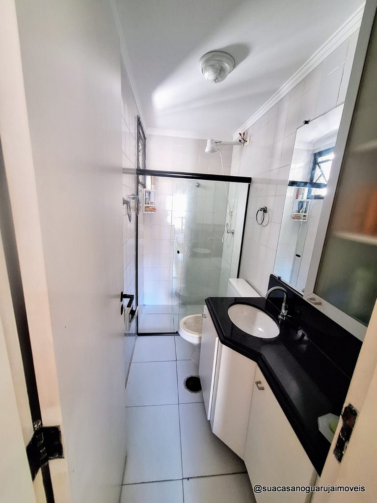 Apartamento 3 dormitorios 1 suite 2 vagas 112 m²  na Barra Funda – Pitangueiras, Guarujá R141572