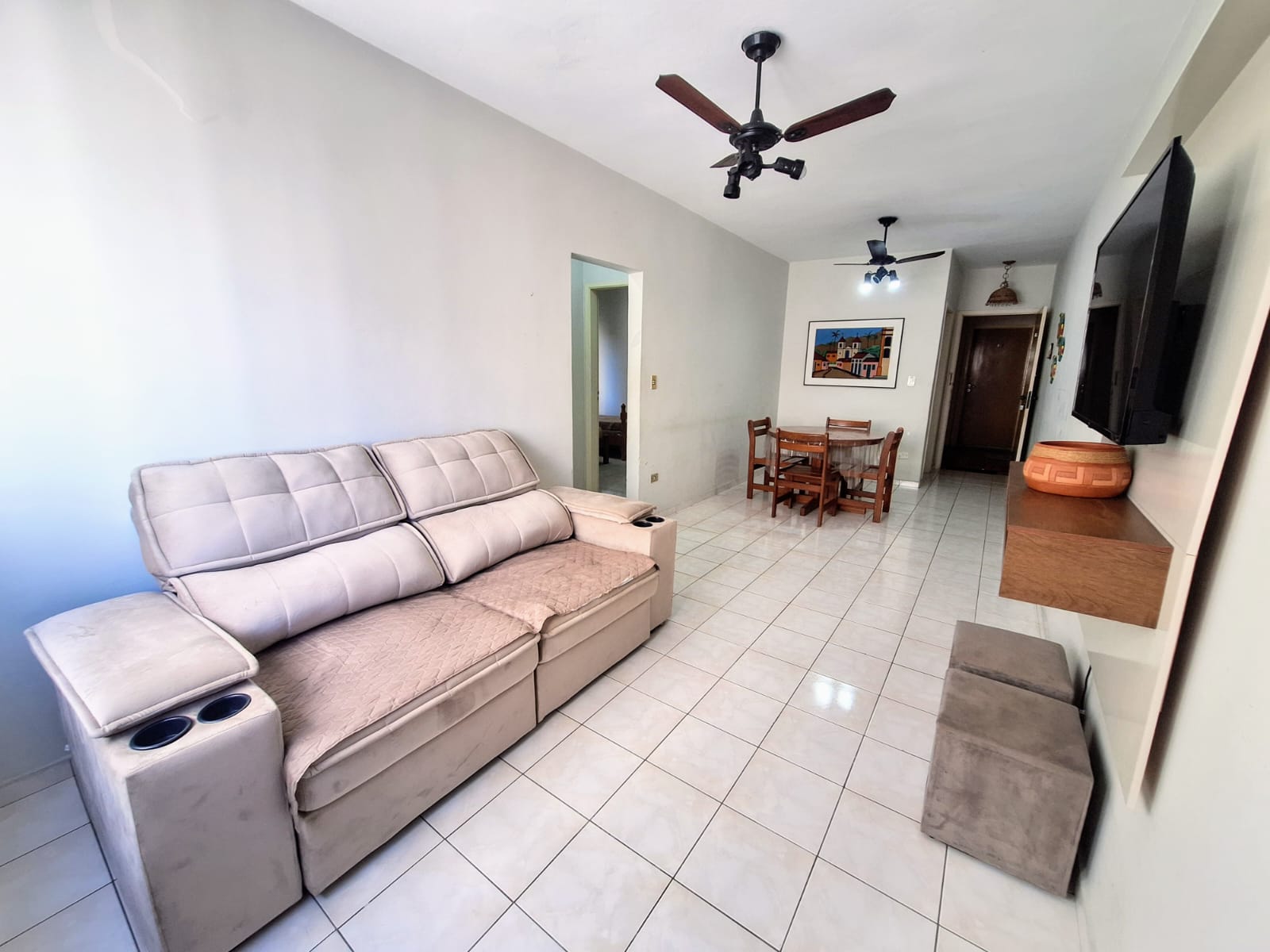  apartamento 2 dormitorios 2 banheiros 1 vaga  70 m2 praia das pitangueiras guaruja