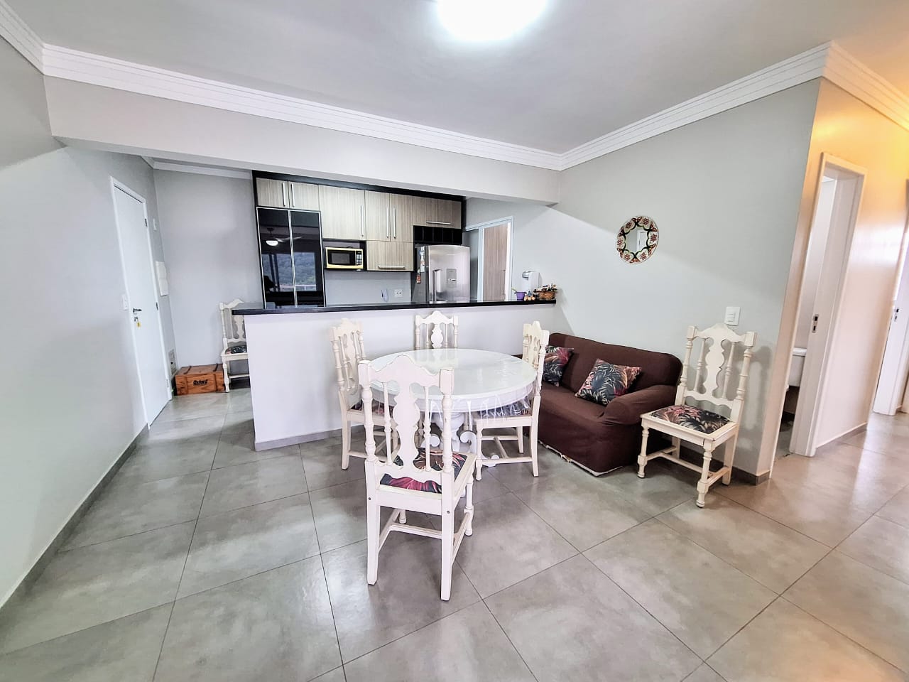 Apartamento à Venda 3 Quartos no Condomínio Twice, Guarujá – Mobiliado, Lazer Completo e 2 Vagas cod R1819425T