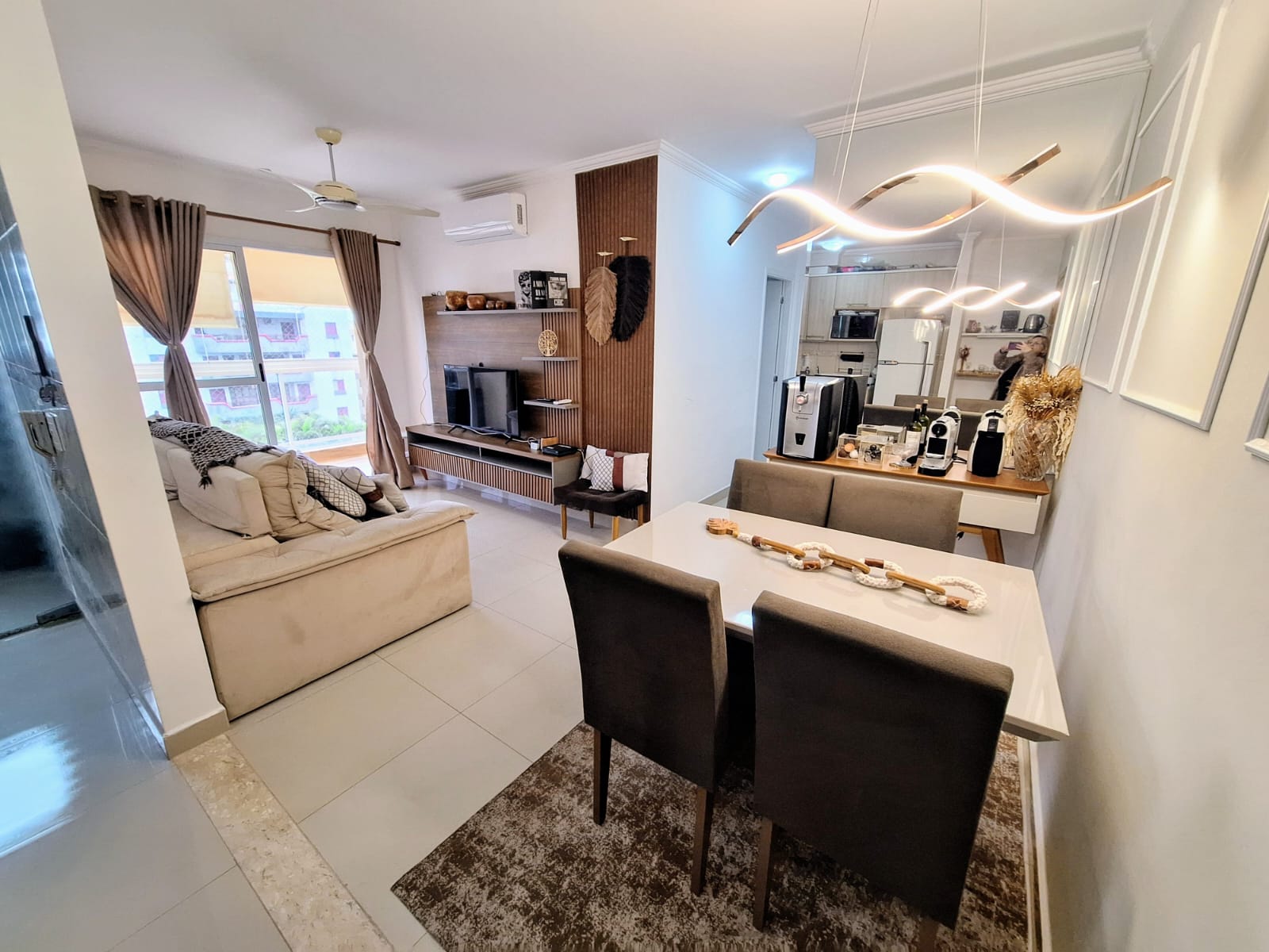 Apartamento à Venda 2 Quartos no Condomínio Twice, Guarujá – Mobiliado, Lazer Completo e 2 Vagas R18194252T