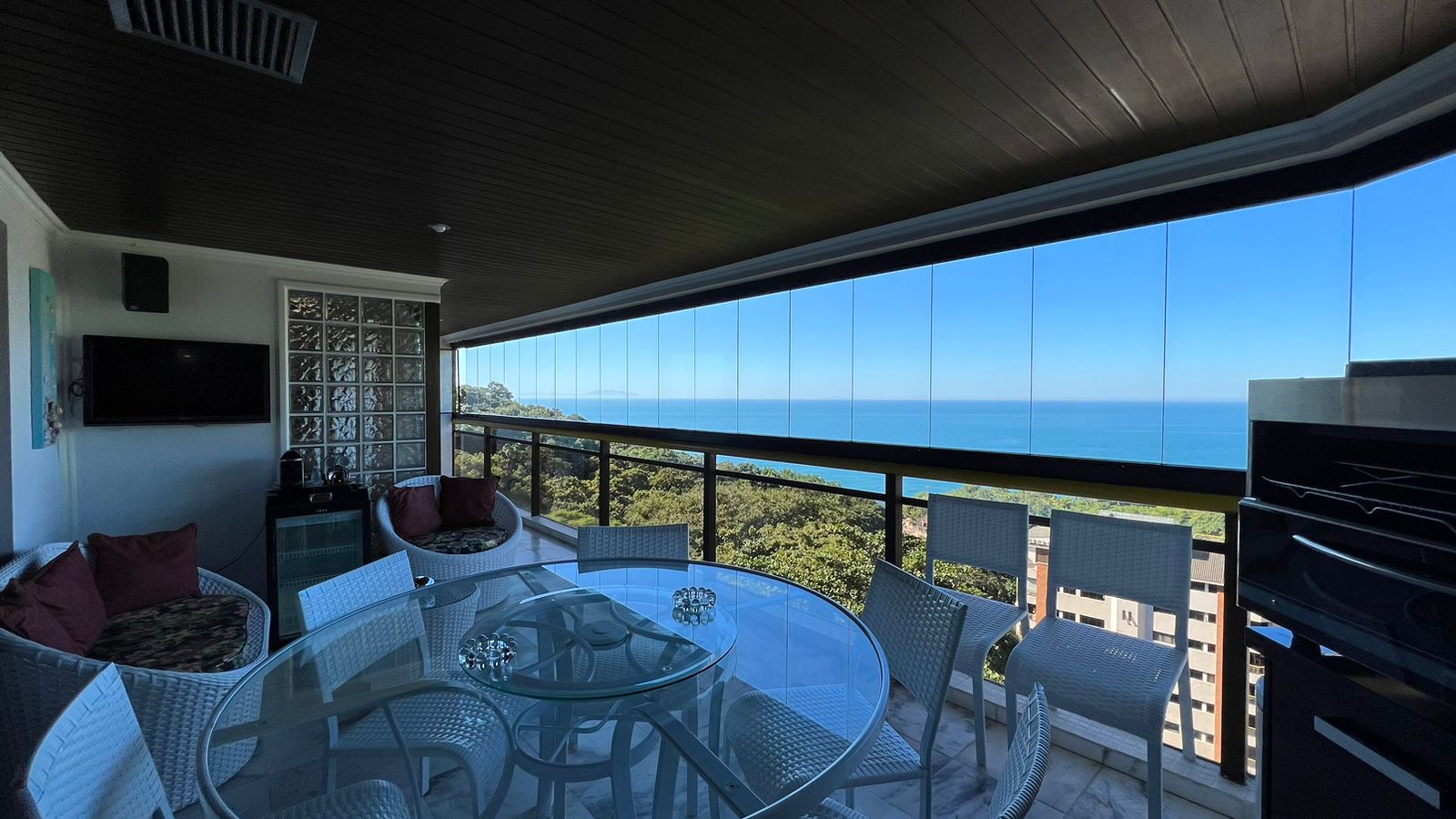 apartamento 3 dormitorios 2 suites 168 m2 2 vagas vista mar condominio sorocotuba guaruja sp cod AP1210903V