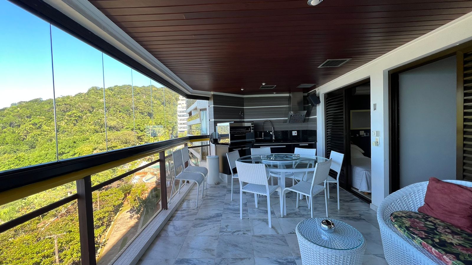 apartamento 3 dormitorios 2 suites 168 m2 2 vagas vista mar condominio sorocotuba guaruja sp cod AP1210903V