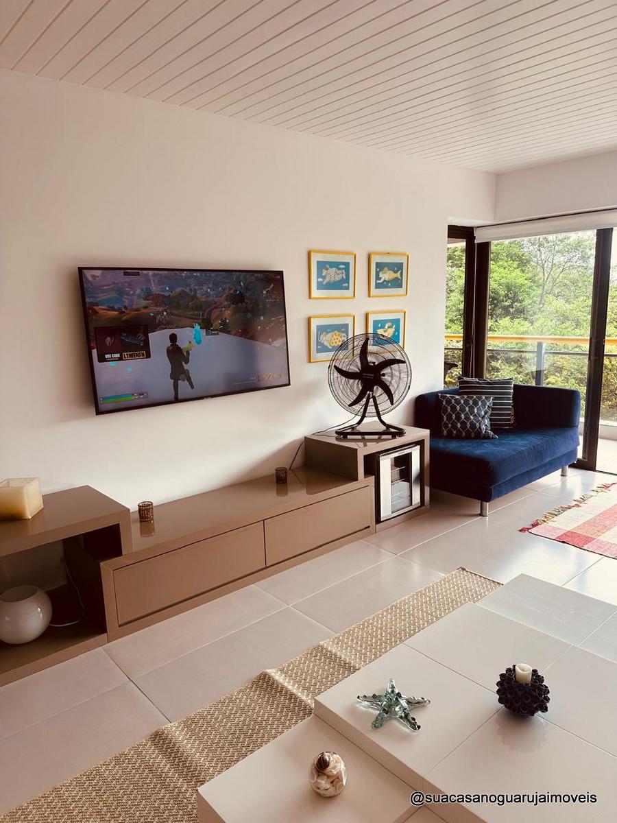 apartamento 3 dormitorios 1 suite 168 m2 2 vagas vista mar condominio sorocotuba guaruja sp cod AP574363V