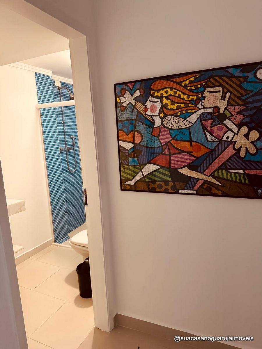 apartamento 3 dormitorios 1 suite 168 m2 2 vagas vista mar condominio sorocotuba guaruja sp cod AP574363V