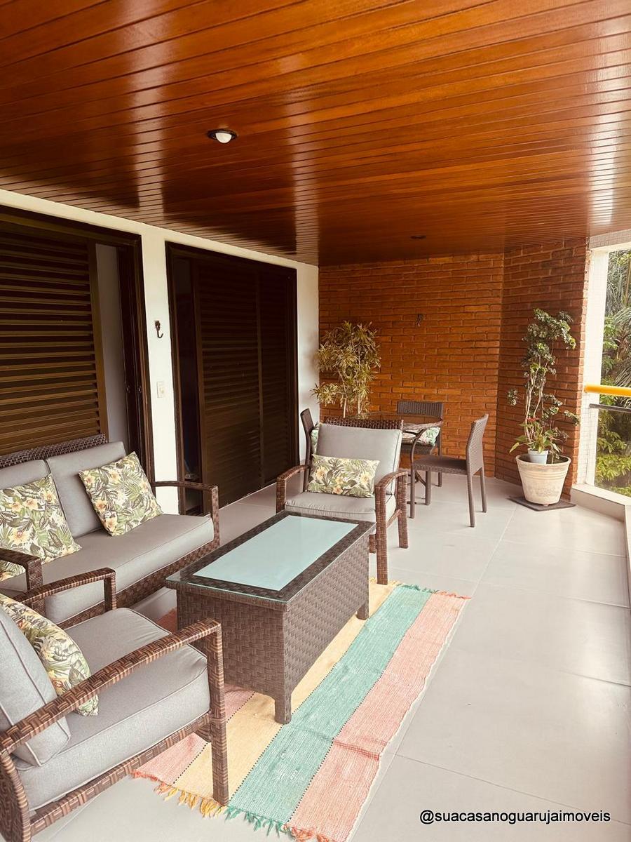 apartamento 3 dormitorios 1 suite 168 m2 2 vagas vista mar condominio sorocotuba guaruja sp cod AP574363V