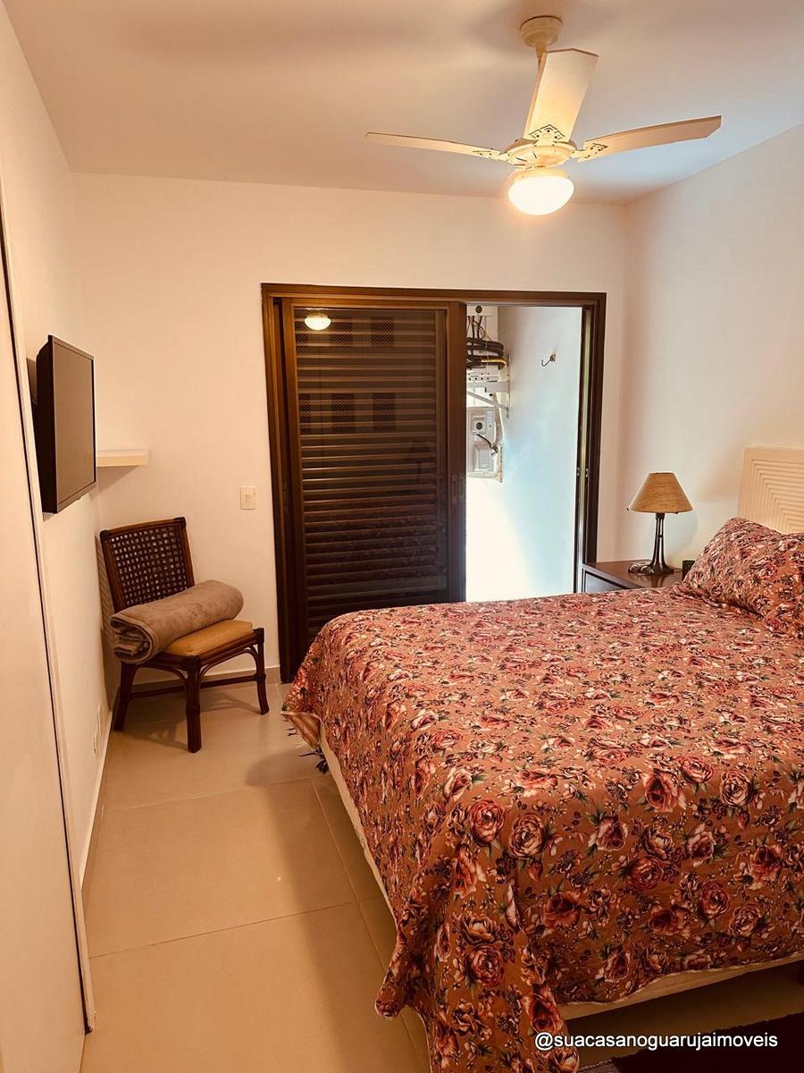 apartamento 3 dormitorios 1 suite 168 m2 2 vagas vista mar condominio sorocotuba guaruja sp cod AP574363V