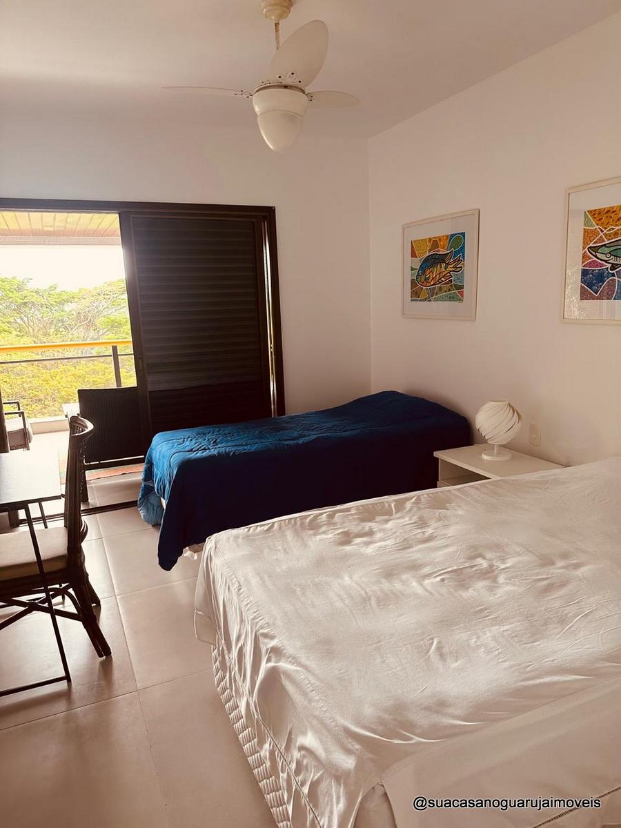 apartamento 3 dormitorios 1 suite 168 m2 2 vagas vista mar condominio sorocotuba guaruja sp cod AP574363V