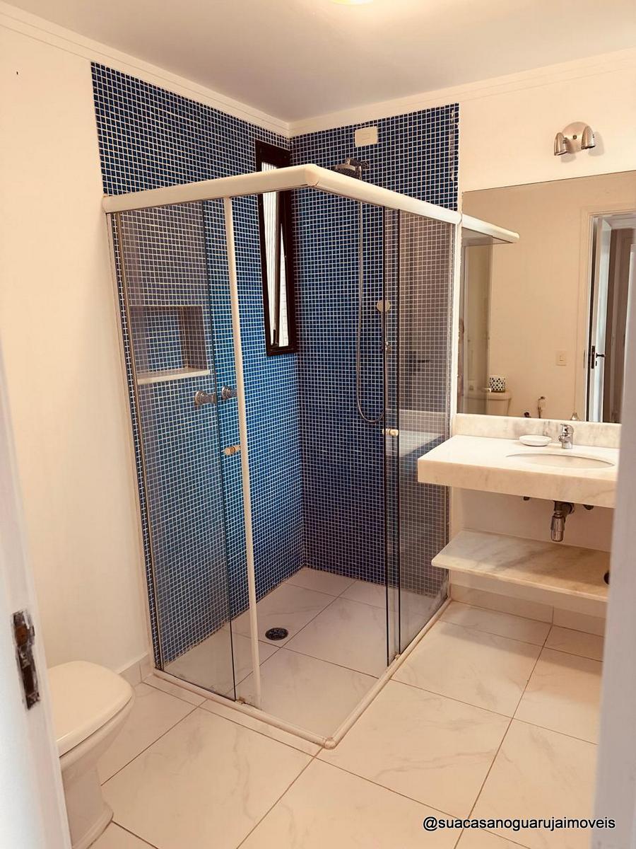 apartamento 3 dormitorios 1 suite 168 m2 2 vagas vista mar condominio sorocotuba guaruja sp cod AP574363V