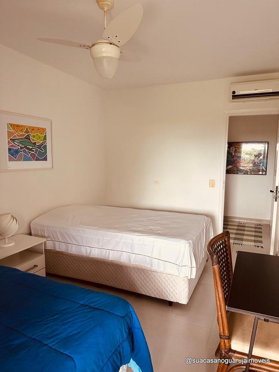 apartamento 3 dormitorios 1 suite 168 m2 2 vagas vista mar condominio sorocotuba guaruja sp cod AP574363V