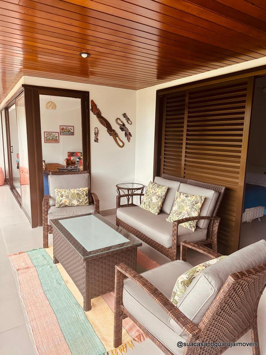 apartamento 3 dormitorios 1 suite 168 m2 2 vagas vista mar condominio sorocotuba guaruja sp cod AP574363V