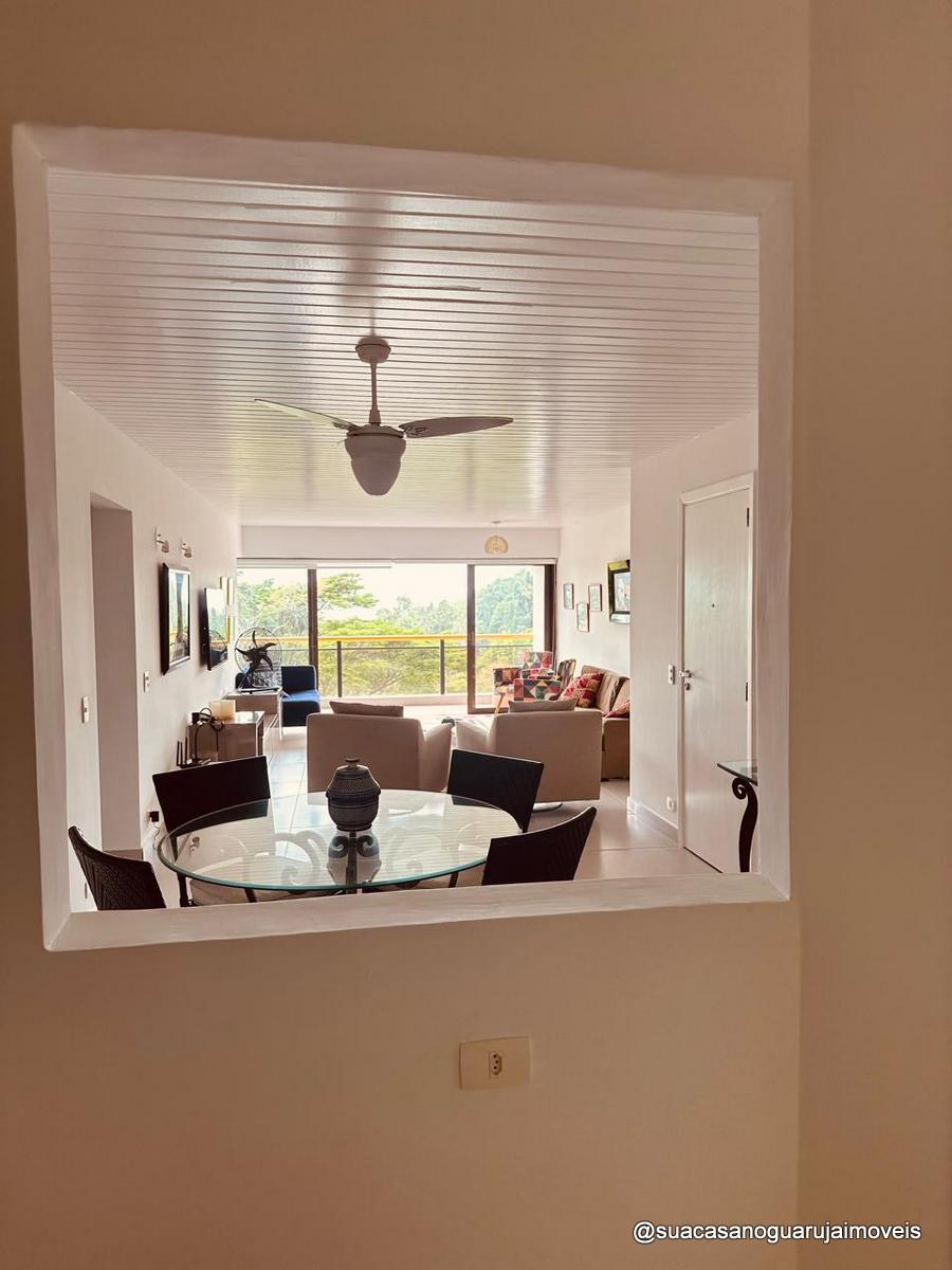 apartamento 3 dormitorios 1 suite 168 m2 2 vagas vista mar condominio sorocotuba guaruja sp cod AP574363V
