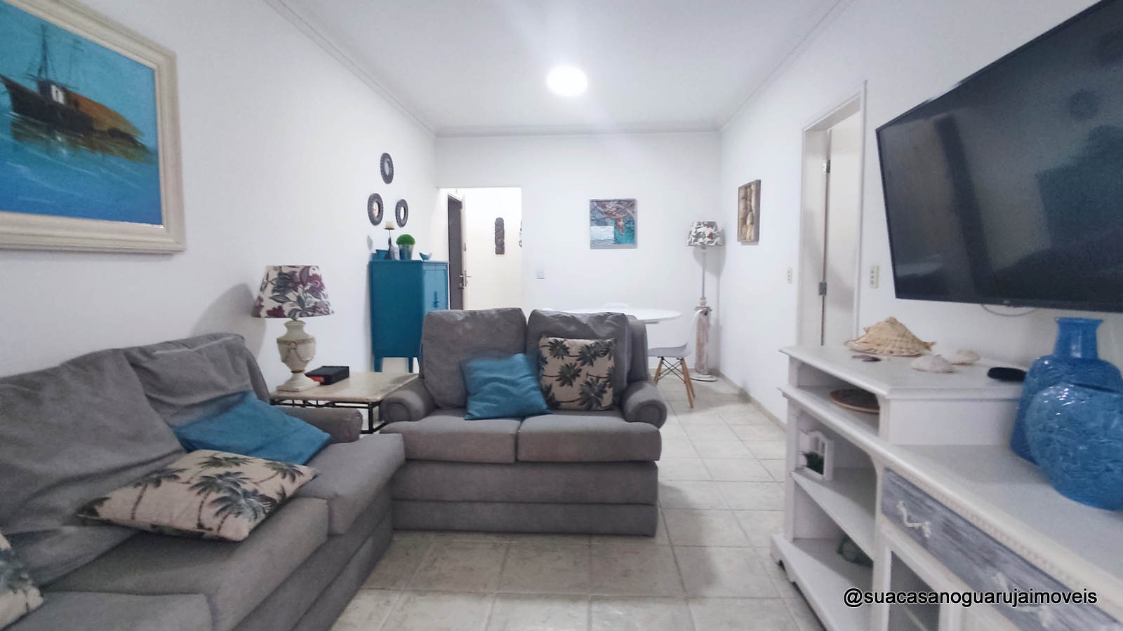 apartamento venda 3 dormitorios 1 suite 85 m2 1 vaga 3 banheiros enseada guaruja sp regiao brunella cod AP094219