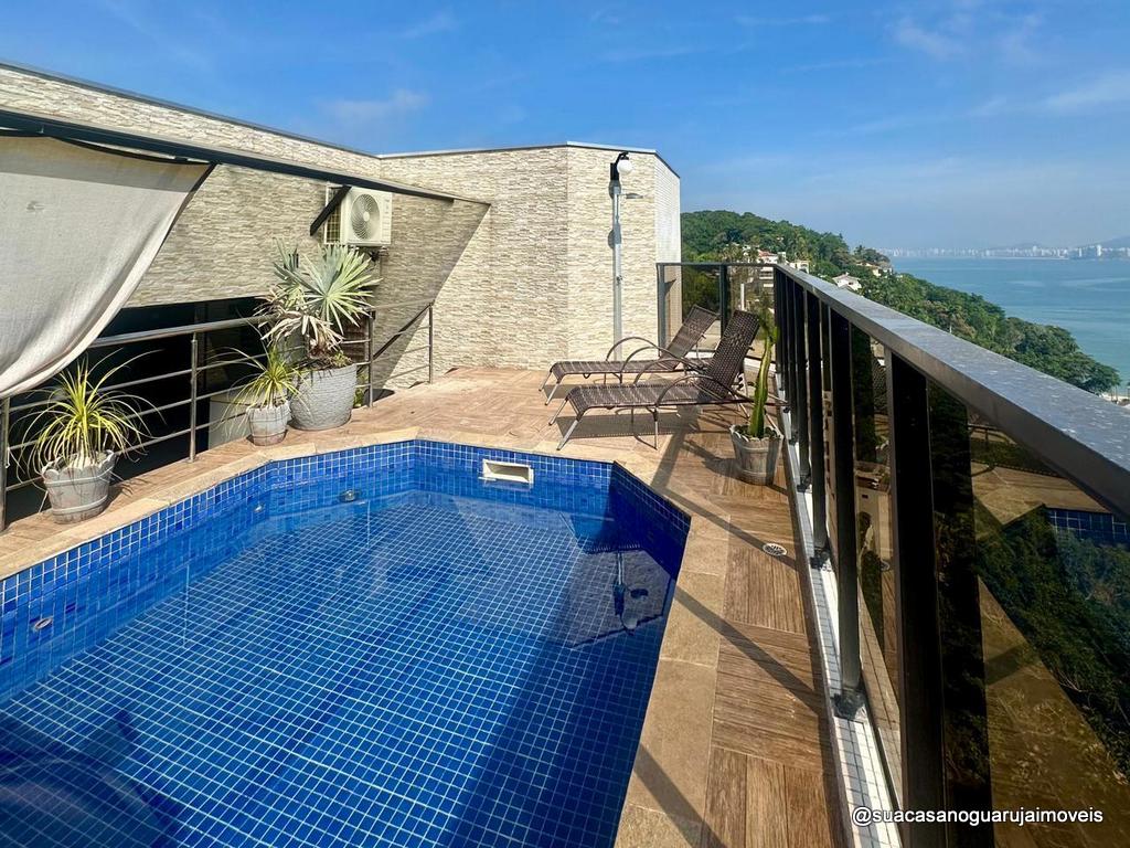 Cobertura à Venda no Guarujá – Vista Mar, Piscina Privativa e 6 Dormitórios no Costão das Tartarugas cod COF93411V